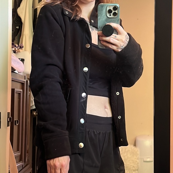 Lauren Ralph Lauren fleece coat - Picture 2 of 6